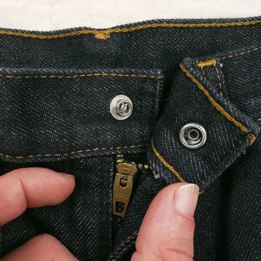 NWT Sears Toughskins Tough Skins Blue Jeans Size 29x28 Measure 28x28 Deadstock - Picture 12 of 12
